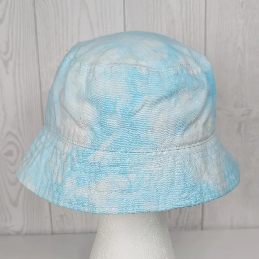 Don Julio Hit Bucket Hat Tie Dyed With Ice Method Light Blue And White - Picture 3 of 8